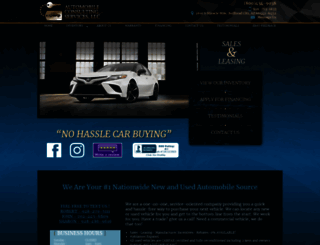 automobileconsultingservices.com screenshot