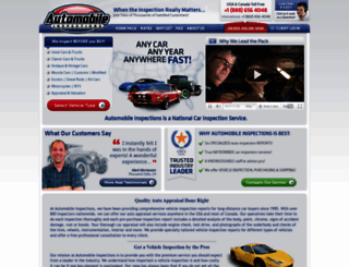 automobileinspections.com screenshot