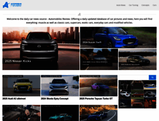 automobilesreview.com screenshot