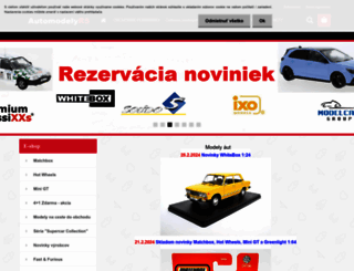 automodely-hracky.sk screenshot
