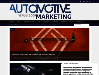 automotive-marketing.fr screenshot