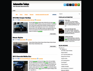 automotive-todays.blogspot.com screenshot