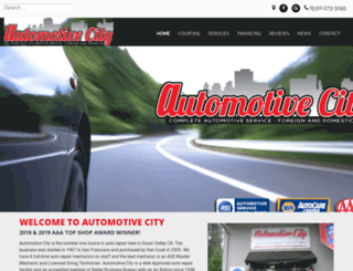 automotivecitygrassvalley.com screenshot