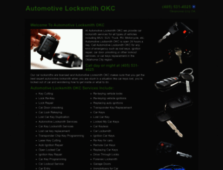 automotivelocksmithokc.com screenshot