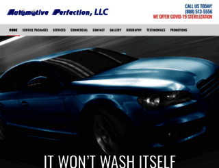 automotiveperfection.biz screenshot
