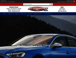 automotiveplusct.com screenshot