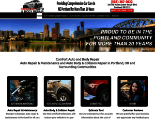 automotiverepairportland.com screenshot