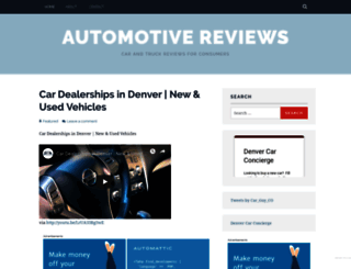 automotivereviewsblog.wordpress.com screenshot