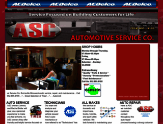 automotiveservicecompany.com screenshot