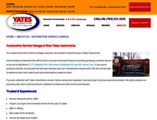 automotiveservicegarage.com screenshot