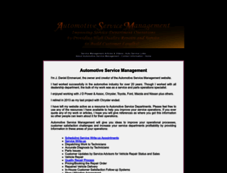 automotiveservicemanagement.com screenshot