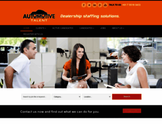 automotivetalent.com.au screenshot