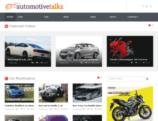 automotivetalkz.com screenshot