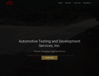 automotivetesting.com screenshot