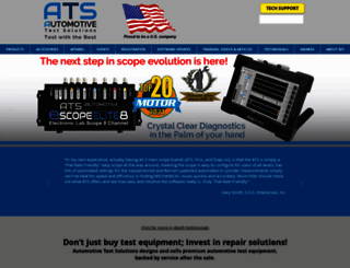 automotivetestsolutions.com screenshot