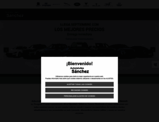 automovilessanchez.es screenshot