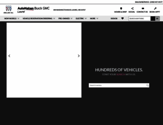 autonationbuickgmclaurel.com screenshot