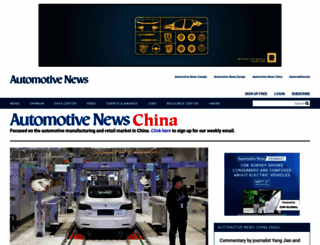 autonewschina.com screenshot