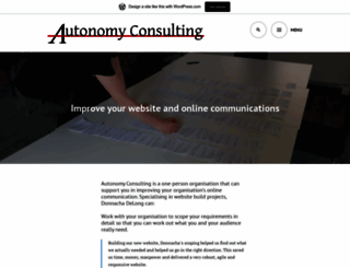 autonomyconsulting.info screenshot