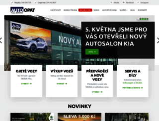 autoopat.cz screenshot