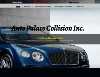 autopalacecollision.com screenshot
