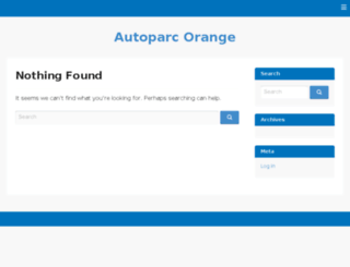 autoparcorange.com screenshot