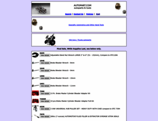 autopart.com screenshot