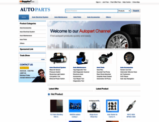 autoparts.hisupplier.com screenshot