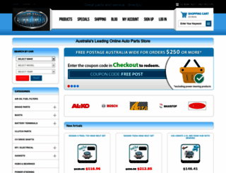 autopartsdirect2u.com.au screenshot