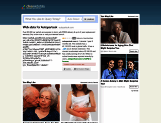 autopartsuk.com.clearwebstats.com screenshot