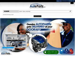 autopartz.com screenshot