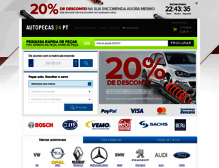 autopecas24.pt screenshot