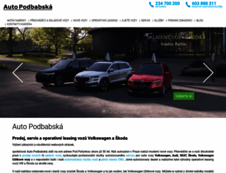 autopodbaba.cz screenshot