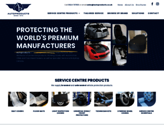 autoproducts.co.uk screenshot