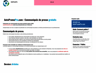 autopromopro.com screenshot