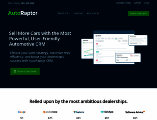 autoraptor.com screenshot