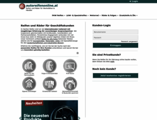 autoreifenonline.at screenshot