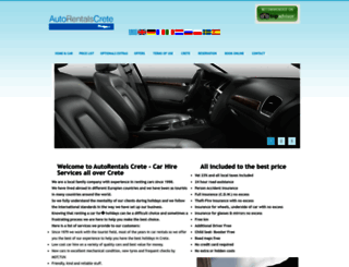 autorentals-crete.com screenshot