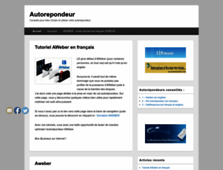 autorepondeur.org screenshot