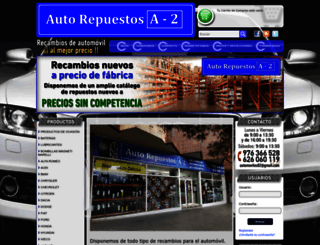 autorepuestosa2.com screenshot