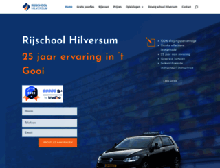 autorijschoolhilversum.nl screenshot
