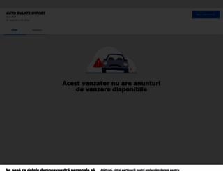 autorulateimport.autovit.ro screenshot