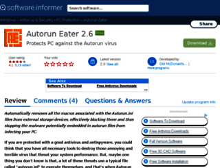 autorun-eater.informer.com screenshot
