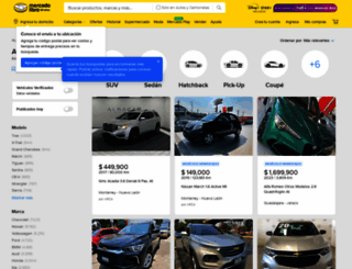 autos.mercadolibre.com.mx screenshot