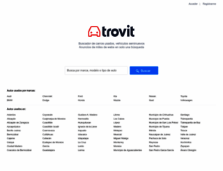 autos.trovit.com.mx screenshot