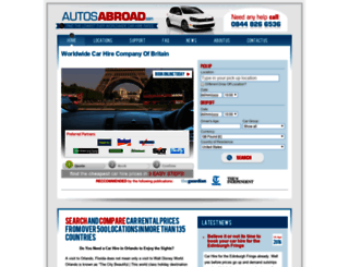 autosabroad.com screenshot