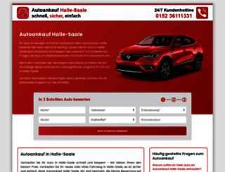 autosankauf-halle-saale.de screenshot