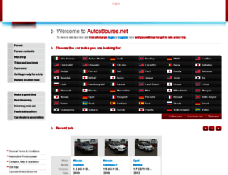 autosbourse.net screenshot