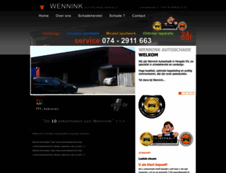 autoschadewennink.nl screenshot