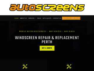 autoscreens.com.au screenshot